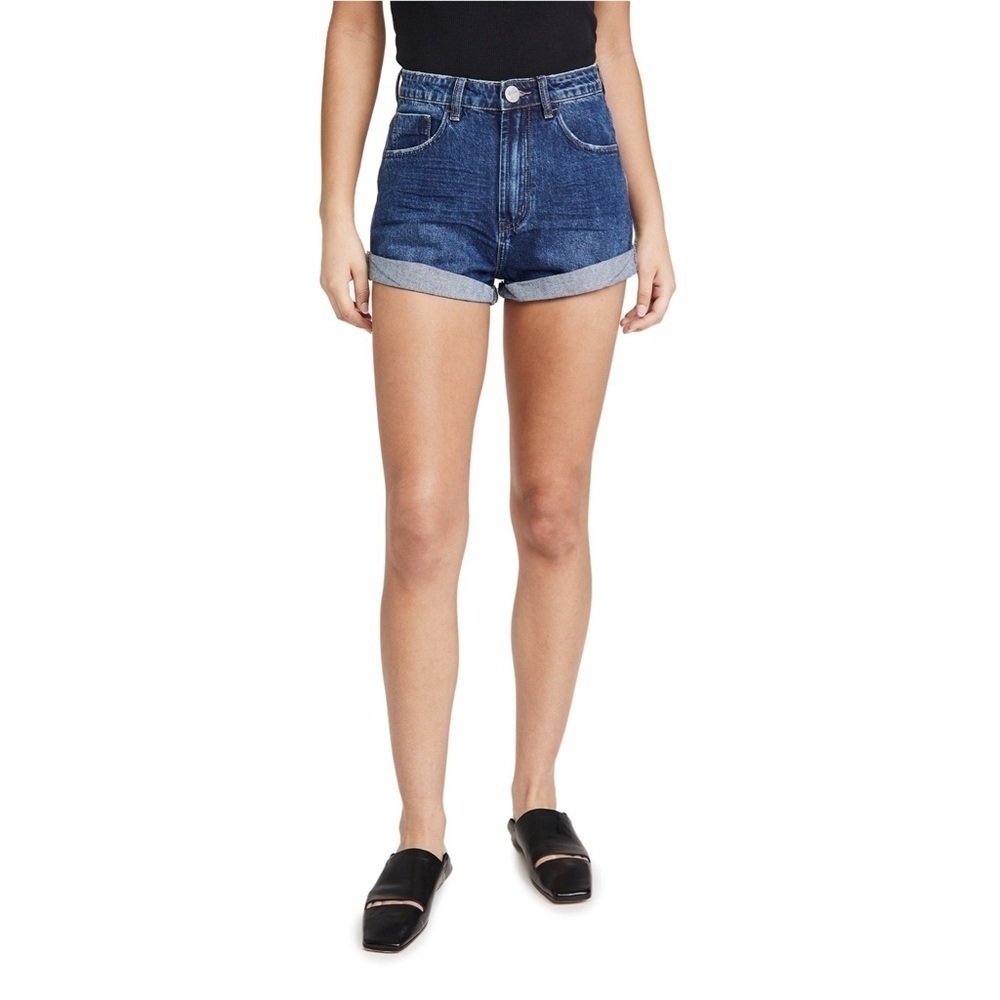 One Teaspoon Dakota Bandits High Waist Denim Shorts sz 28